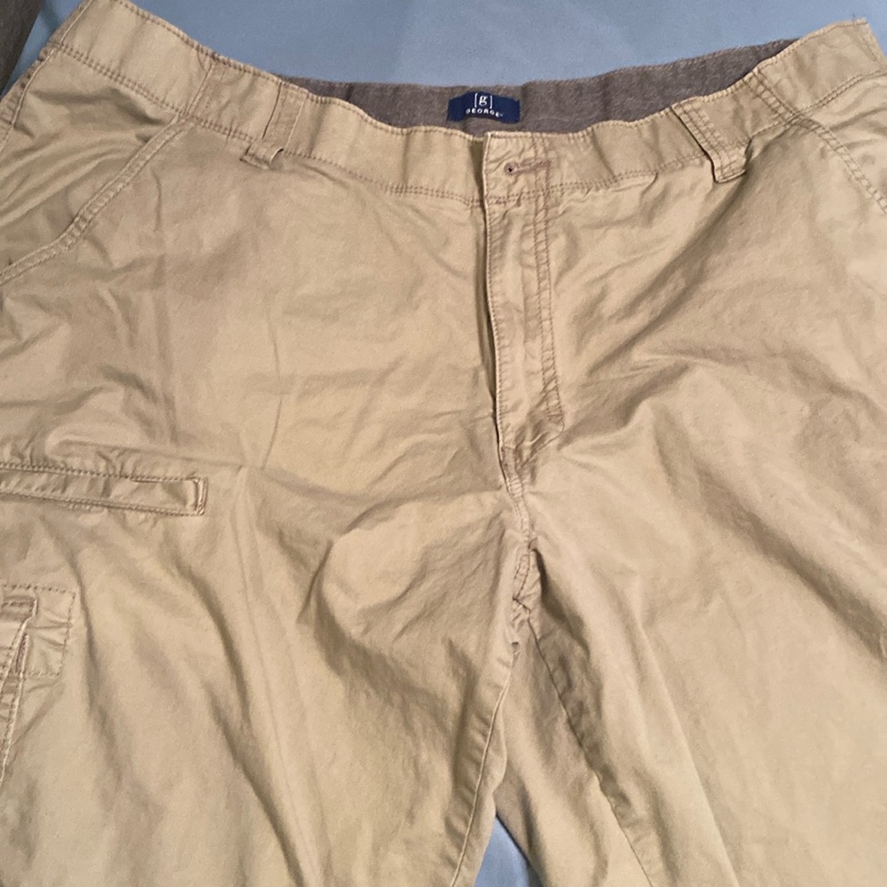 George Khaki Cargo Shorts